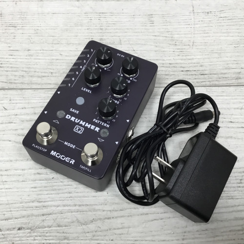 Used Mooer Drummer X2 Accompaniment Pedal With PSU 40051-S000114562