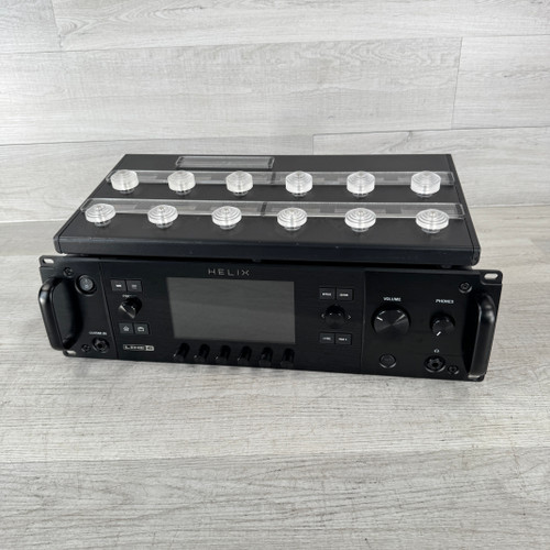 Used Line 6 Helix Rack Guitar Multi-effects Rack Processor - Foot Controller Included 40112-S000177439