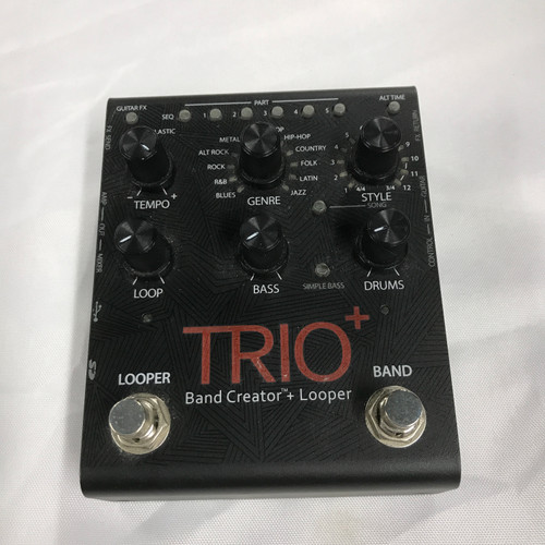 Used Digitech TRIO PLUS BAND CREATOR + LOOPER Looper Pedal 41125-S000038772