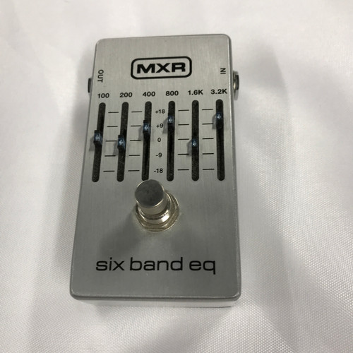 Used MXR SIX BAND EQ EQ Pedal 41125-S000038773