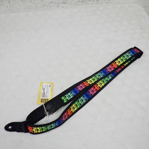 Used Levy's Gothic Rainbow Guitar Strap  40042-S000256427