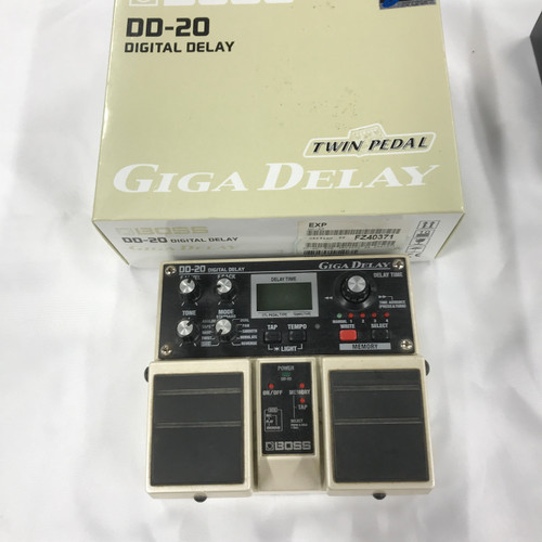 Used Boss DD-20 Delay Pedal 41125-S000038797