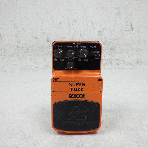 Used Behringer SF300 Super Fuzz Pedal 40042-S000256485
