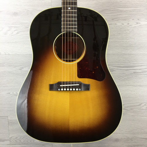 Vist Large View of Product Image Which is Used Gibson '50S J45 2024 Solid Top Acoustic Guitar Sunburst 41124-S000203297