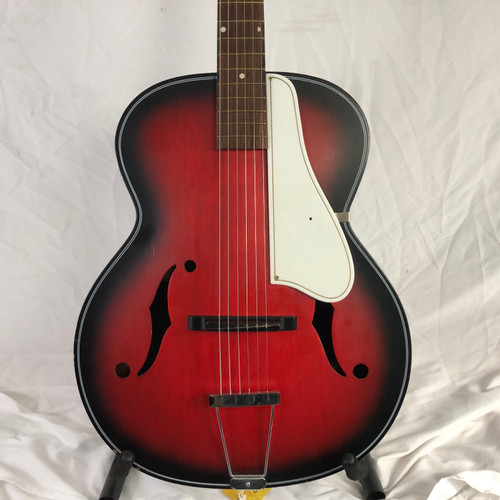 Vist Large View of Product Image Which is Used Kingston ARCHTOP Vintage Laminate Top Acoustic Guitar Sunburst 6-String