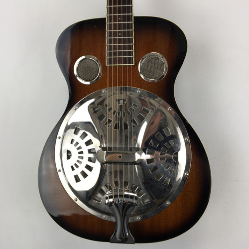 Used Regal ROUND NECK RESONATOR Vintage Resonating Guitar 41124-S000203328