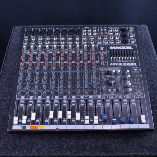 Used Mackie CFX12 MIXER AS-IS Mixing Console 40123-S000129241