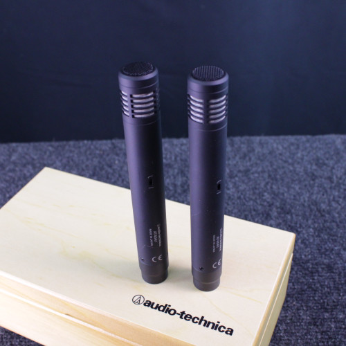 Used Audio Technica AT4041 CONDENSOR PAIR W/CASE Condenser Microphone 40123-S000129259