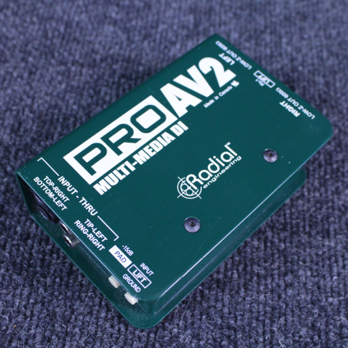 Used RADIAL PRO-AV2 Direct Box 40123-S000129265