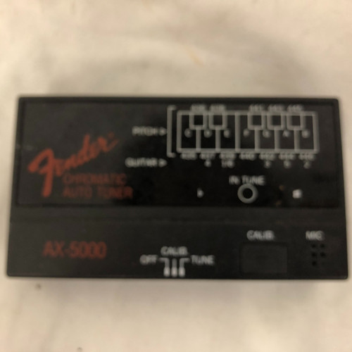 Used Fender AX-5000 Instrument Tuner or Metronome 41128-S000104972