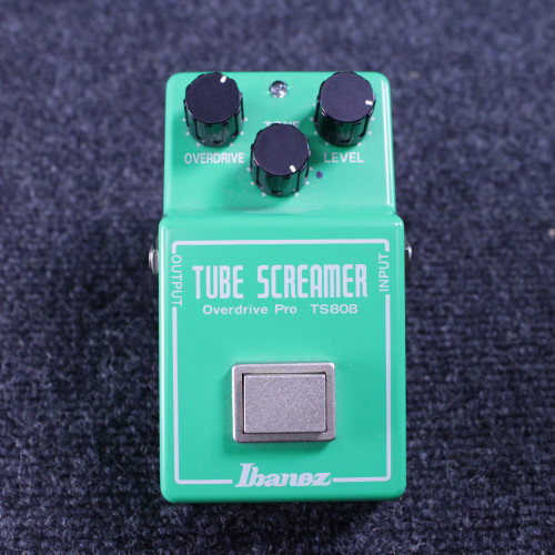 Used Ibanez TS808 TUBE SCREAMER Overdrive Pedal 40123-S000129290