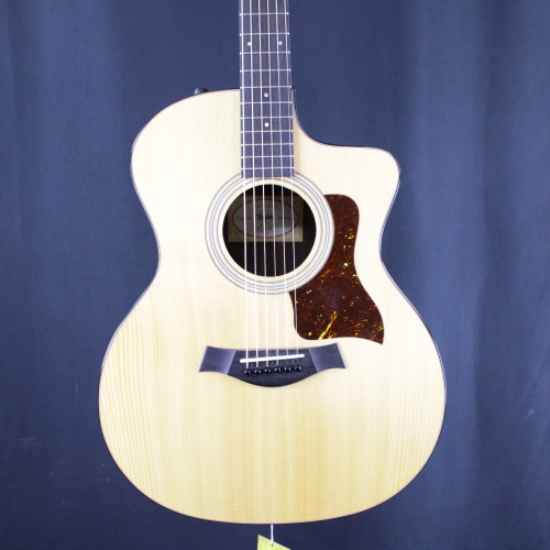 Used Taylor 214CE PLUS Solid Top Acoustic Guitar Natural 40123-S000129324