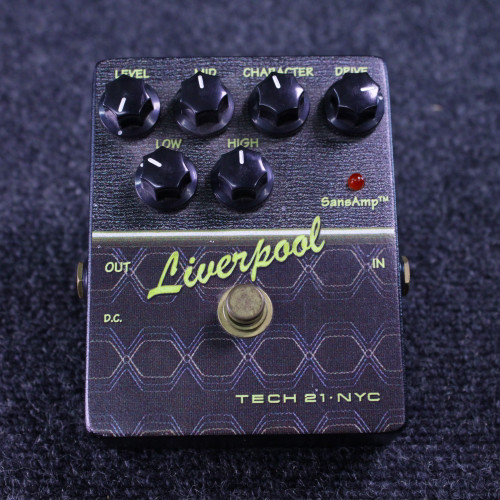 Used Tech 21 LIVERPOOL OD/AMP EMULATOR Overdrive Pedal 40123-S000129331