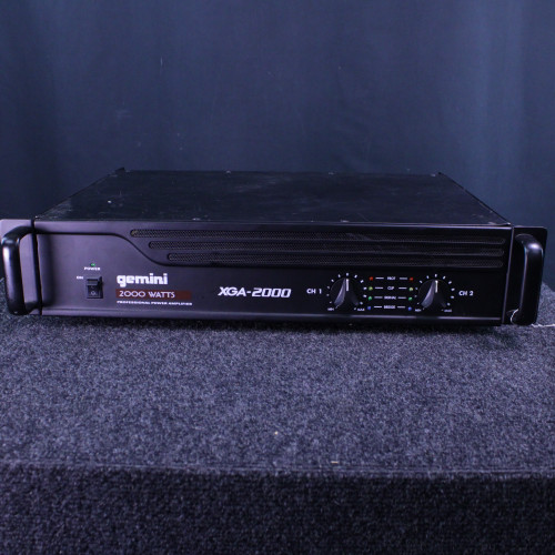 Used Gemini XGA-2000 POWER AMP Power Amplifier 40123-S000129341