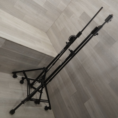 Vist Large View of Product Image Which is Used Quik Lok Studio Boom Microphone Stand Pair - Local Pickup Only 40015-S000326387