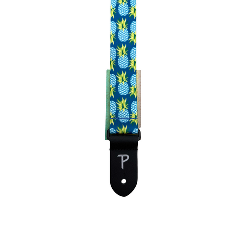 Vist Large View of Product Image Which is New PERRI'S 1.5" POLY UKE BLUE PINEAPPLES