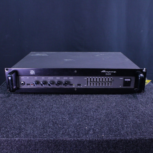 Used Ampeg B2R BASS HEAD AS-IS Rackmount Bass Amplifier Head 40123-S000129370
