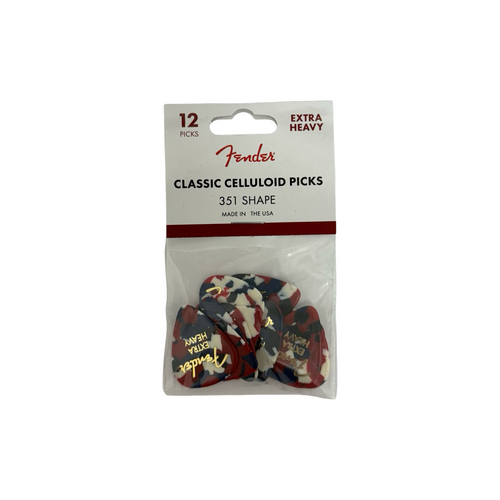 Vist Large View of Product Image Which is New FENDER CLASSIC CELLULOID CONFETTI EXTRA HEAVY