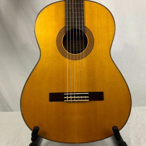 Used Yamaha CG122MSH Solid Top Acoustic Guitar Wood 41128-S000105011