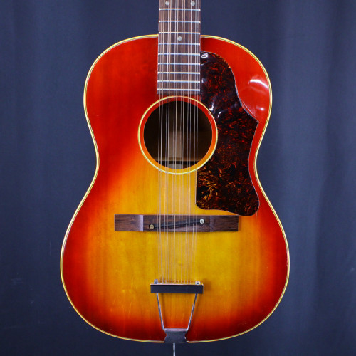 Used Gibson B-25-12 12 STRING ACOUSTIC Vintage Solid Top Acoustic Guitar Cherry Sunburst 40123-S000129418