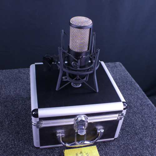 Used Akg P220 CONDENSOR MIC W/CASE Condenser Microphone 40123-S000129422