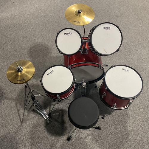 Used MENDINI 5PC KIDS DRUM SET 41106-S000092811