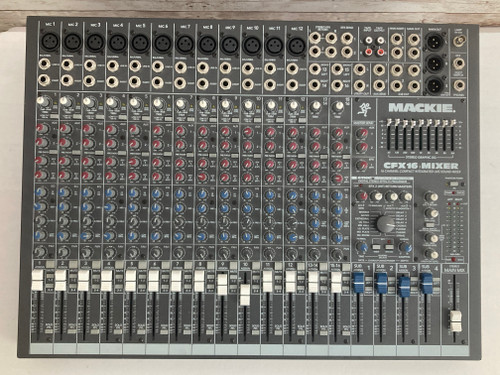 Used Mackie CFX16 MIXER Console 41112-S000096796