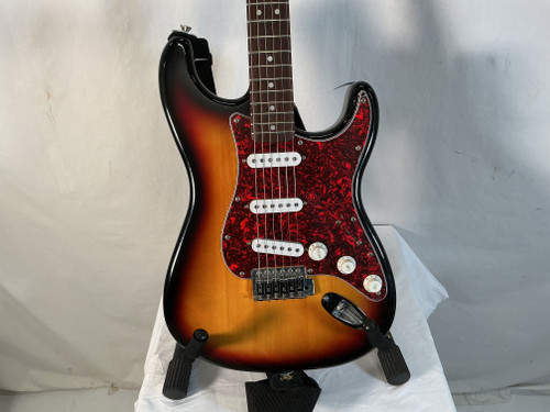 Used Squier STRATOCASTER S Type Electric Guitar Sunburst 6-String 40012-S000301425