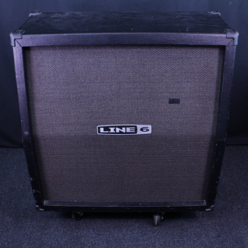Used Line 6 SPIDER 412 SLANTED GUITAR CAB 4 x 12 Guitar Speaker Cabinet 4 x 12 40123-S000129471