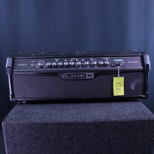Used Line 6 SPIDER IV HEAD - NO HANDLE Solid State Guitar Head 40123-S000129472