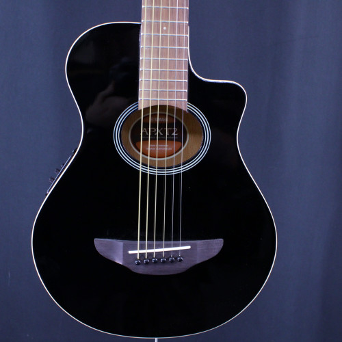Used Yamaha APXT2 2/3 ACOUSTIC Laminate Top Acoustic Guitar Black 40123-S000129487