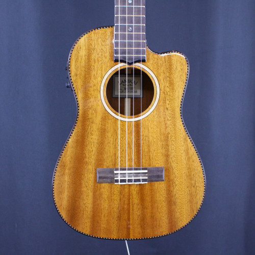 Used Lanikai MAS-CEB BARITONE UKE W/FISHUP Ukulele Wood 40123-S000129527