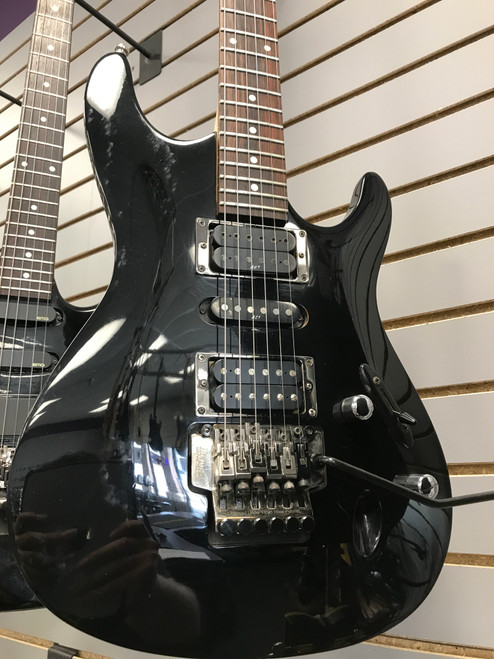 Used Ibanez S 470 Metal Electric Guitar Black 6-String 41123-S000110056