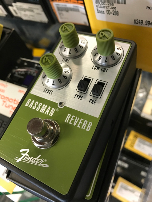 Vist Large View of Product Image Which is Used Fender BASSMAN REVERB Reverb Pedal 41123-S000110060