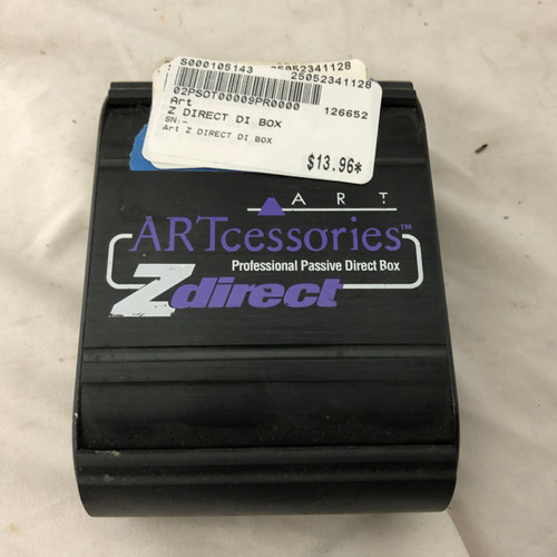 Vist Large View of Product Image Which is Used Art Z DIRECT DI BOX Pro Sound Product