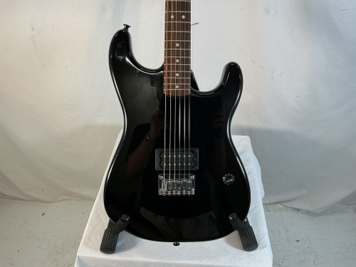 Vist Large View of Product Image Which is Used Starcaster STRAT S Type Electric Guitar Black 6-String 40012-S000301531