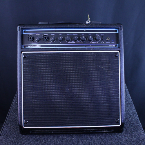 Used Acoustic AG30 ACOUSTIC AMP 1 x 8 Solid State Amplifier 1 x 8 40123-S000129556