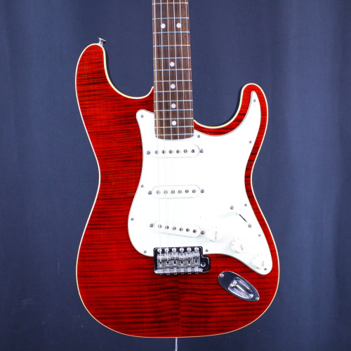 Used Fender AERODYNE STRAT MIJ SPECIAL S Type Electric Guitar Red 6-String 40123-S000129562