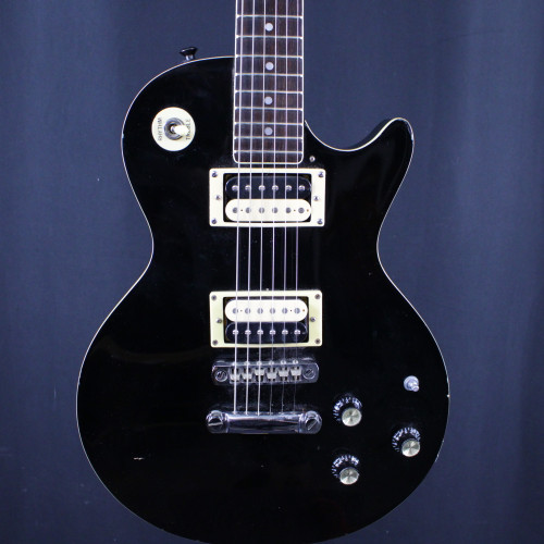 Used Hondo LP TYPE Vintage LP Type Electric Guitar Black 6-String 40123-S000129564