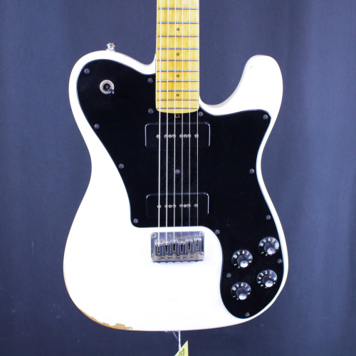 Used Friedman VINTAGE T P90 TELECASTER T Type Electric Guitar White 6-String 40123-S000129598
