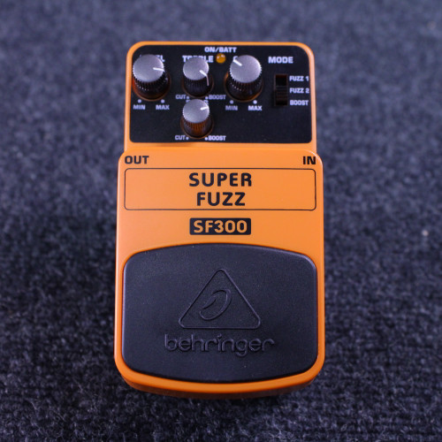Used Behringer SUPER FUZZ SF300 Fuzz Pedal 40123-S000129610