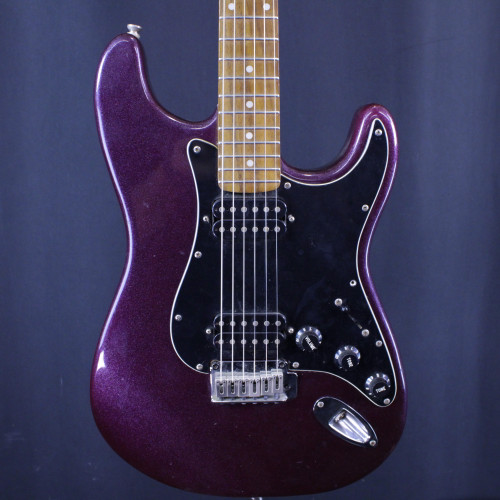 Used Squier DOUBLE FAT STANDARD STRAT S Type Electric Guitar Purple 6-String 40123-S000129615