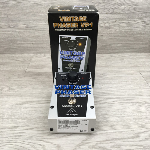 Vist Large View of Product Image Which is Used Behringer VP1 Vintage Phaser Pedal