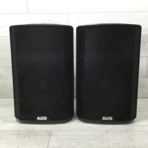 Used Alto TX412 700 Watt 12" Pair Powered Full Range Speakers 40051-S000114806