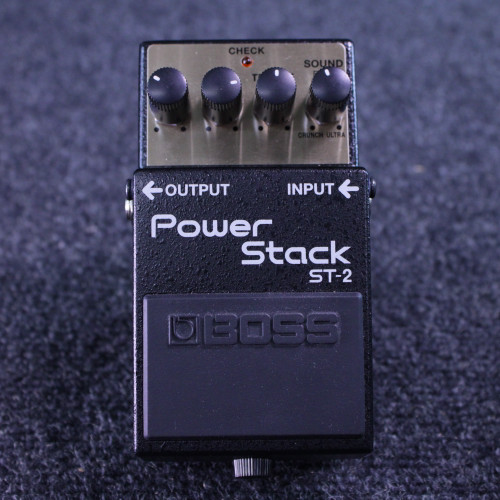 Used Boss ST-2 POWER-STACK Guitar Effects Pedal 40123-S000129663