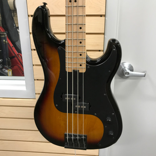 Used Schecter P4 P Type Bass Guitar Sunburst 4-String 41125-S000038993