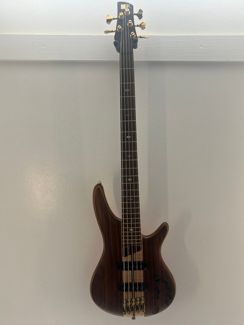 Used Ibanez SR1805 Bass Guitar Wood 5-String 41116-S000048087