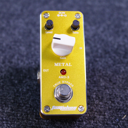 Used Tomsline Engineering AMD-3 METAL DISTORTION Distortion Pedal 40123-S000129709