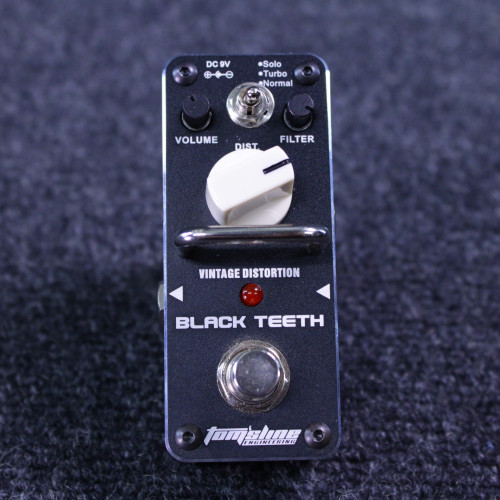 Used Tomsline Engineering ABT-3 BLACK TEETH DISTORTION Distortion Pedal 40123-S000129713