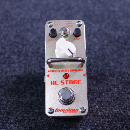 Used Tomsline Engineering AAS-3 ACOUSTIC SIMULATOR Guitar Effects Pedal 40123-S000129715